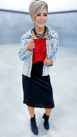 Savanna Jane OUTERWEAR Put The Time In Jacket