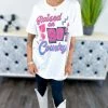 Golden Rose Co Raised On 90's Country Tee GRAPHIC TEES