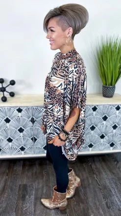 The ZigZag Stripe TOPS & TUNICS Ready To Flaunt Top