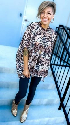 The ZigZag Stripe TOPS & TUNICS Ready To Flaunt Top