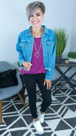 Savanna Jane OUTERWEAR Ready To Party Denim Jacket