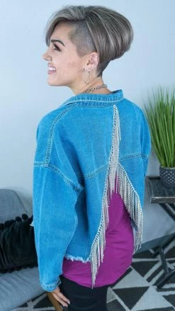 Savanna Jane OUTERWEAR Ready To Party Denim Jacket