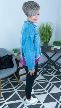Savanna Jane OUTERWEAR Ready To Party Denim Jacket