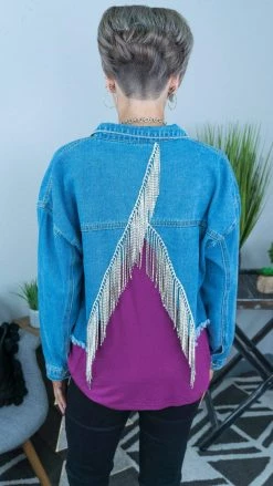 Savanna Jane OUTERWEAR Ready To Party Denim Jacket