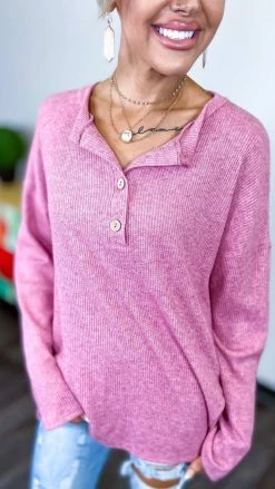 The ZigZag Stripe Red Bistro Bliss Sweater TOPS & TUNICS