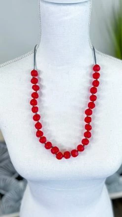Bali Queen ACCESSORIES Red Candyland Necklace