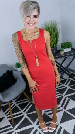 The ZigZag Stripe Red Consider It Style Dress