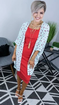 The ZigZag Stripe Red Consider It Style Dress