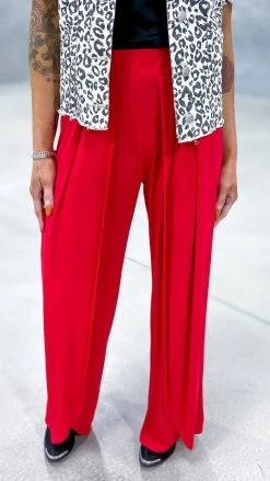 The ZigZag Stripe Red Gorgeous Day Pants