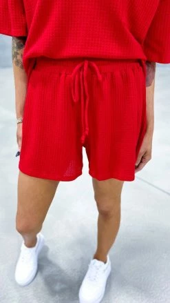 The ZigZag Stripe Red Gorgeous Dreamer Set