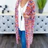 Your Fashion Wholesale Red Heart To Heart Cardigan OUTERWEAR