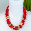 Merveille ACCESSORIES Red Hollis Necklace