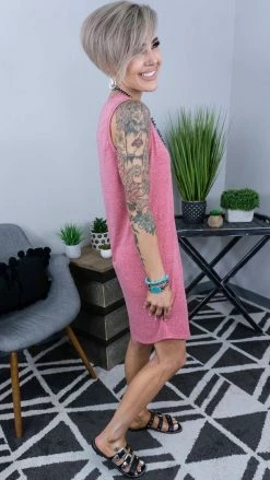 The ZigZag Stripe Red In My Favor Dress [NO RETURNS] DRESSES