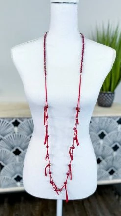 Lost & Found Red Nicki Necklace