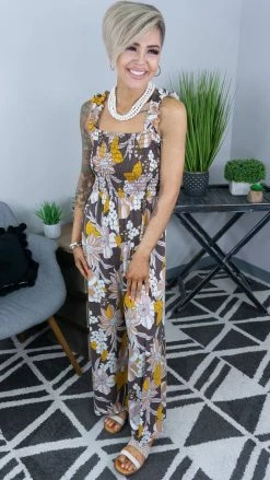 The ZigZag Stripe Resort Queen Jumpsuit [NO RETURNS] JUMPSUITS & ROMPERS