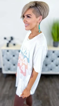 Golden Rose Co GRAPHIC TEES Retro Stacked Mama Tee