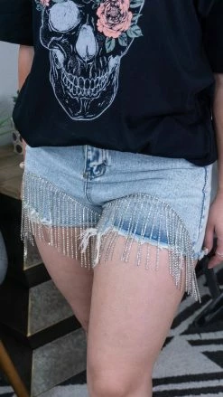 Savanna Jane BOTTOMS Rhinestone Rodeo Shorts