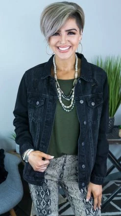 OUTERWEAR Risen RDJ1103BK Jacket