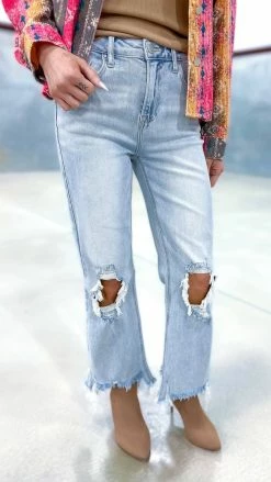 Risen RDP502L Jeans Crop Tops