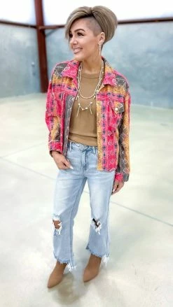 Risen RDP502L Jeans Crop Tops