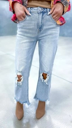 Risen RDP502L Jeans Crop Tops