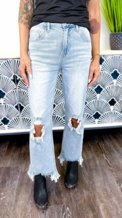 Risen RDP502L Jeans Crop Tops