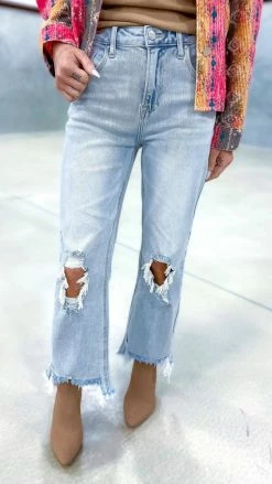 Risen RDP502L Jeans Crop Tops