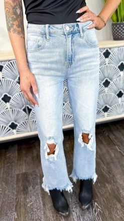 Risen RDP502L Jeans Crop Tops