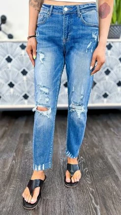 Risen RDP5061M Jeans BOTTOMS