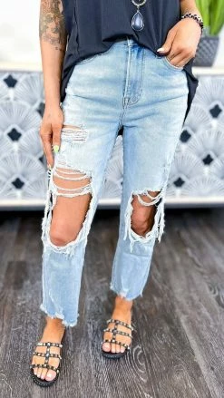 Risen RDP5067L Jeans BOTTOMS