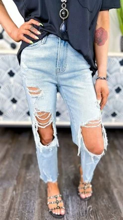 Risen RDP5067L Jeans BOTTOMS