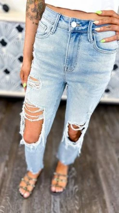 Risen RDP5067L Jeans BOTTOMS