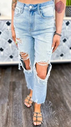 Risen RDP5067L Jeans BOTTOMS