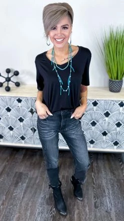 Risen RDP5179B Jeans BOTTOMS