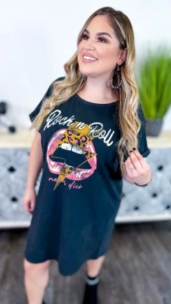 Light So Shine Rock N Roll Never Dies Tee