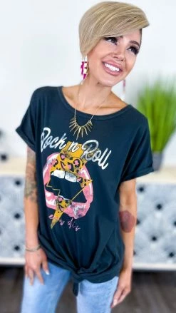 Light So Shine Rock N Roll Never Dies Tee