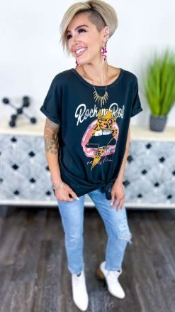 Light So Shine Rock N Roll Never Dies Tee