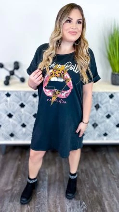 Light So Shine Rock N Roll Never Dies Tee