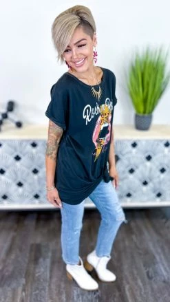 Light So Shine Rock N Roll Never Dies Tee