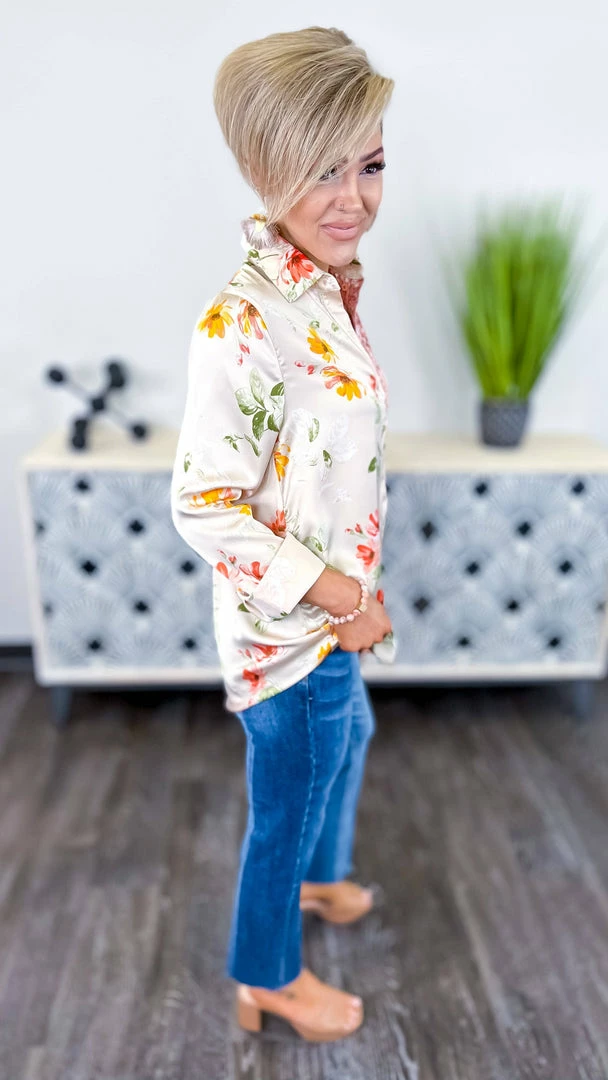 The ZigZag Stripe TOPS & TUNICS Rose Diva Days Top