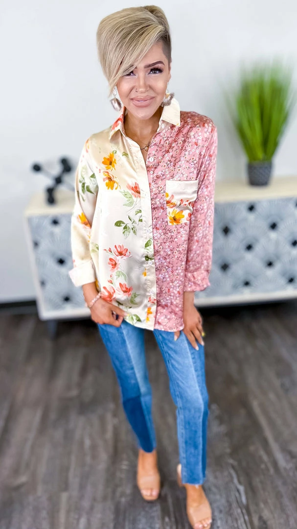 The ZigZag Stripe TOPS & TUNICS Rose Diva Days Top