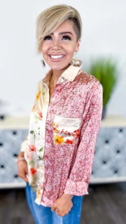 The ZigZag Stripe TOPS & TUNICS Rose Diva Days Top