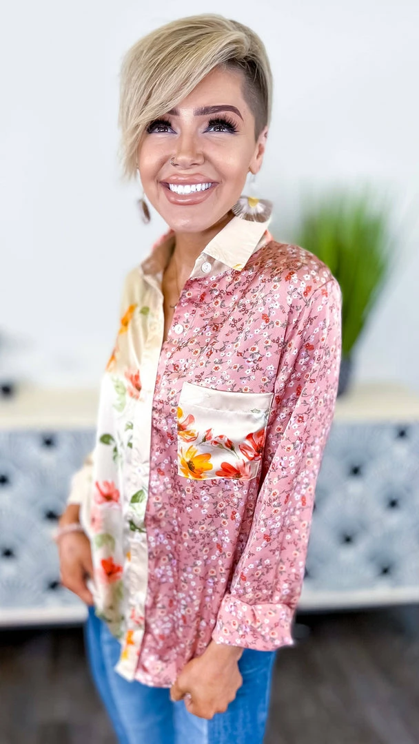 The ZigZag Stripe TOPS & TUNICS Rose Diva Days Top