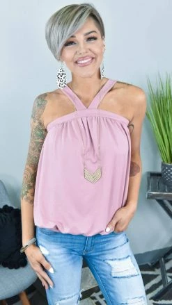 The ZigZag Stripe TOPS & TUNICS FINAL SALE // Rose Outstanding Reasons Top