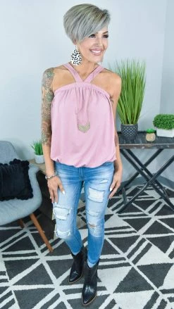 The ZigZag Stripe TOPS & TUNICS FINAL SALE // Rose Outstanding Reasons Top