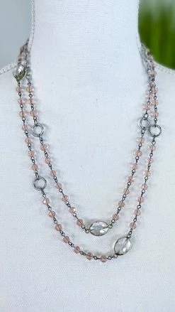 Lost & Found ACCESSORIES Rose Raelyn Necklace