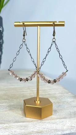 Lost & Found Rose Sophie Crystal Earrings