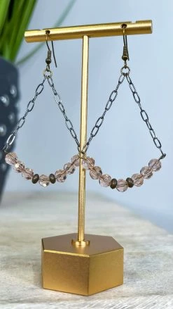 Lost & Found Rose Sophie Crystal Earrings