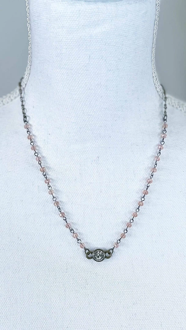 Lost & Found Rose Sophie Crystal Necklace ACCESSORIES