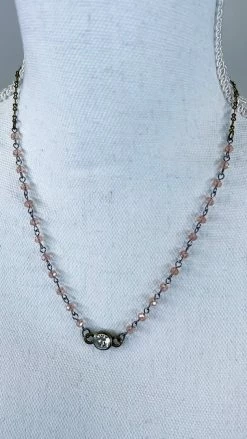 Lost & Found Rose Sophie Crystal Necklace ACCESSORIES